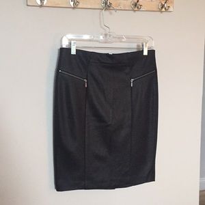The Limited Black Metallic Skirt (new w tag)